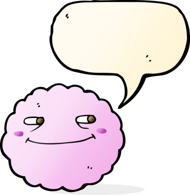 bir insan tarafından çizilmiş, mutlu bir karikatür.