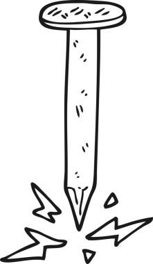 El yazısıyla çizilen siyah beyaz karikatür bir insan tarafından çizilmiş.