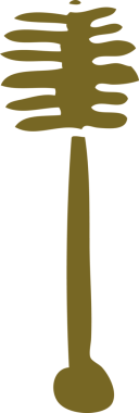 Bir insan tarafından çizilmiş karalama bal Milli