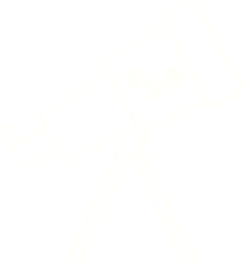 Bir insan tarafından çizilen Teleskop Tebeşiri