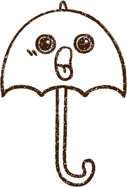 Bir insan tarafından çizilen Şemsiye Kömürü