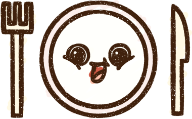 Bir insan tarafından çizilmiş Akşam Yemeği Tebeşiri