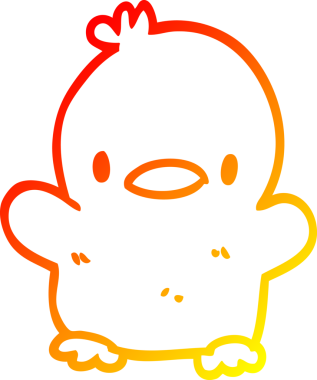 Bir insan tarafından çizilmiş sevimli bir karikatür hatunun sıcak çizgi çizimi