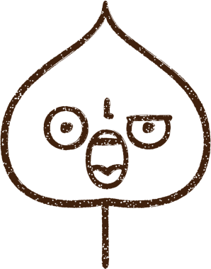 Kızgın Yaprak Kömürü Bir insan tarafından çizilmiş