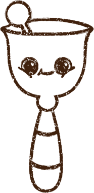 El Zili Kömürü Bir insan tarafından çizilmiş