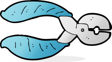 Bir insan tarafından çizilmiş güçlü kerpeten.