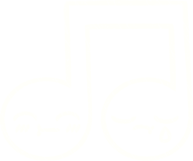 Bir insan tarafından çizilen Müzik Notu Tebeşiri