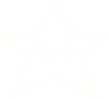 Bir insan tarafından çizilen Yıldız Tebeşiri