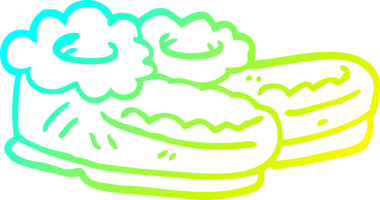 Bir insan tarafından çizilmiş karikatür çizimi.