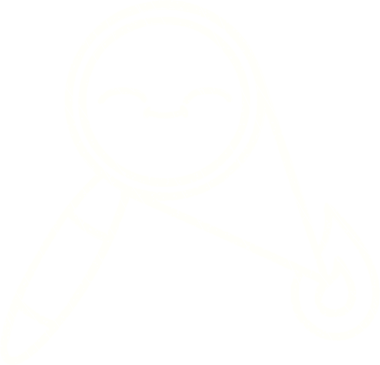 Bir insan tarafından çizilen Büyüteç Tebeşir Çizimi