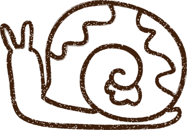 Bir insan tarafından çizilen Salyangoz Kömürü