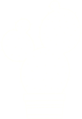 Bir insan tarafından çizilen Kaktüs Tebeşiri