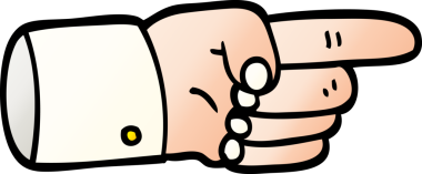 Bir insan tarafından çizilmiş işaret el sembolü