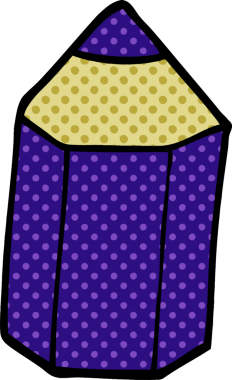 Bir insan tarafından çizilmiş karalama renkli kalem.