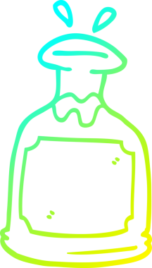 Bir insan tarafından çizilmiş bir çizgi film cam sürahisi.