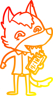 Bir insan tarafından çizilmiş klipsli bir karikatür çizimi.