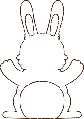 Bir insan tarafından çizilen Tavşan Kömürü