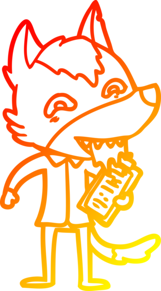 Bir insan tarafından çizilmiş klipsli bir karikatür çizimi.