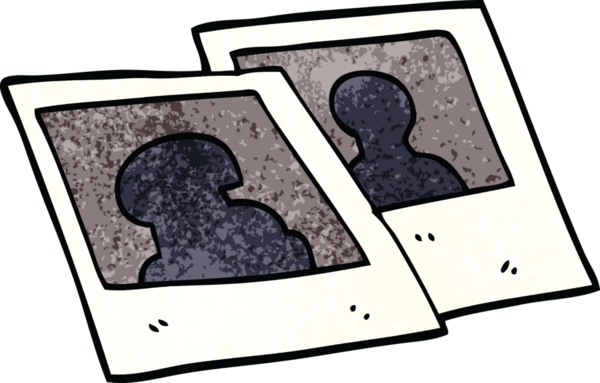 Bir insan tarafından çizilmiş karalama fotoğrafları.