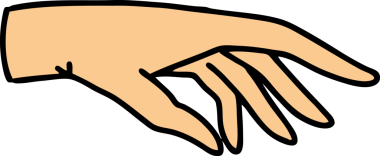 Bir insan tarafından çizilmiş geleneksel bir el dövmesi.