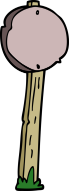 Bir insan tarafından çizilmiş karalama işareti.