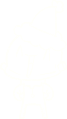 Bir insan tarafından çizilen Noel Robotu Tebeşiri