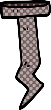 Bir insan tarafından çizilmiş eski bir çivi.