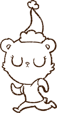 Bir insan tarafından çizilen Festivalci Ayı Kömürü