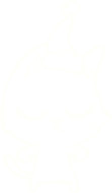 Bir insan tarafından çizilen Noel Kedisi Tebeşiri