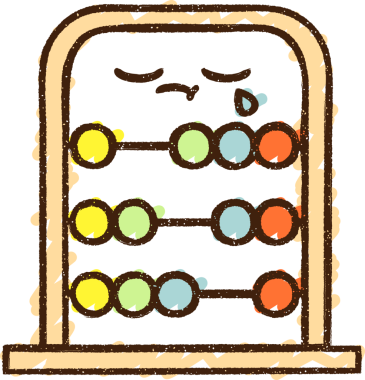 Bir insan tarafından çizilen Abaküs Tebeşiri