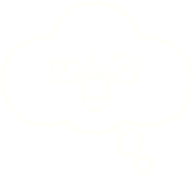 Bir insan tarafından çizilen Düşünce Baloncuğu Tebeşiri