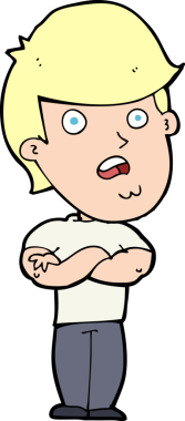 bir insan tarafından çizilmiş hayal kırıklığına uğramış bir adam.