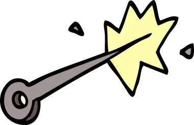 Bir insan tarafından çizilmiş karalama iğnesi.