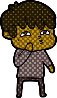 Bir insan tarafından çizilmiş garip bir adam.