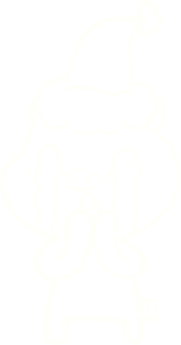 Bir insan tarafından çizilmiş neşeli domuz tebeşiri.