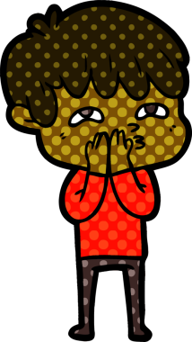 Bir insan tarafından çizilmiş garip bir adam.