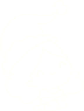 Bir insan tarafından çizilen Noel Kadın Tebeşiri