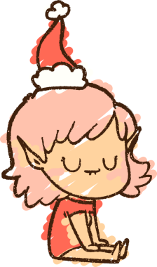 Bir insan tarafından çizilen Noel Kadın Tebeşiri