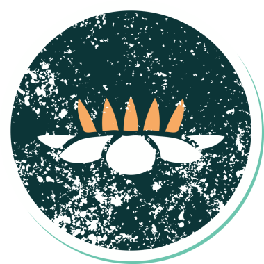 Bir insan tarafından çizilmiş nilüfer çiçeğinin sembolik dövmesi.