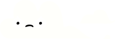 Bir insan tarafından çizilmiş beyaz bulutun düz renkli retro karikatürü