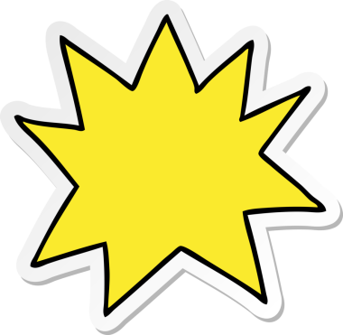 Bir insan tarafından çizilmiş beyaz bir tabelanın el çizimi karikatürü