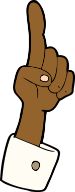 Bir insan tarafından çizilmiş bir çizgi film.