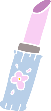 Bir insan tarafından çizilmiş karalama ruju.