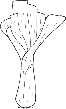 Bir insan tarafından çizilmiş siyah beyaz bir çizgi film.