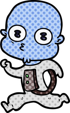 Bir insan tarafından çizilmiş el çizimi karikatür