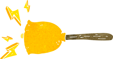 bir insan tarafından çizilmiş karikatür çanı