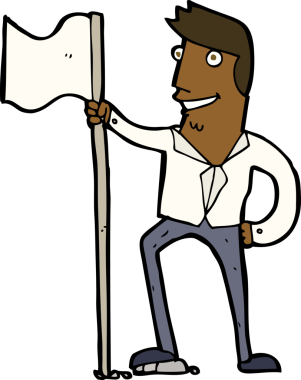 Bir insan tarafından çizilmiş karikatür adamı.