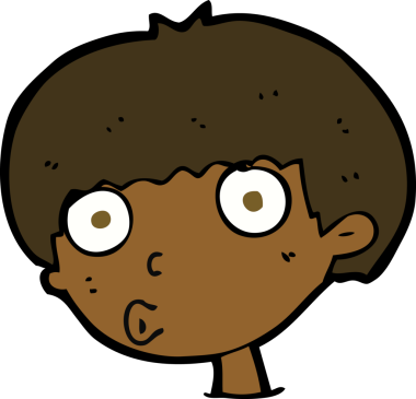 Bir insan tarafından çizilmiş bir karikatür.