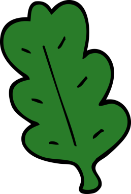 Bir insan tarafından çizilmiş karalama yaprağı.