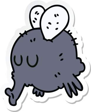 Bir insan tarafından çizilmiş garip bir el çizimi.